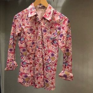 Thomas Pink Button Down Shirt. 100% Cotton.